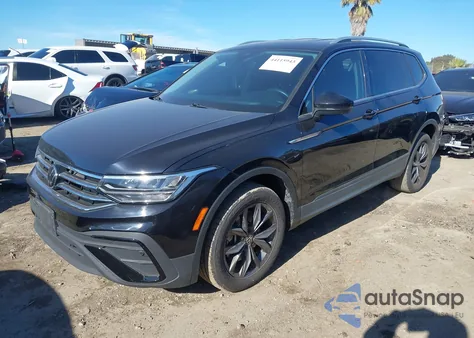 2022 Volkswagen Tiguan 2.0T Se z USA, uszkodzony, nr VIN 3VV3B7AX2NM103566